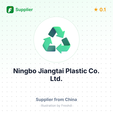 Ningbo Jiangtai Plastic Co., Ltd. – summary card, no photo uploaded yet