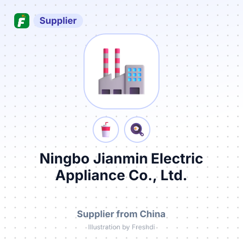 Ningbo Jianmin Electric Appliance Co., Ltd. – summary card, no photo uploaded yet