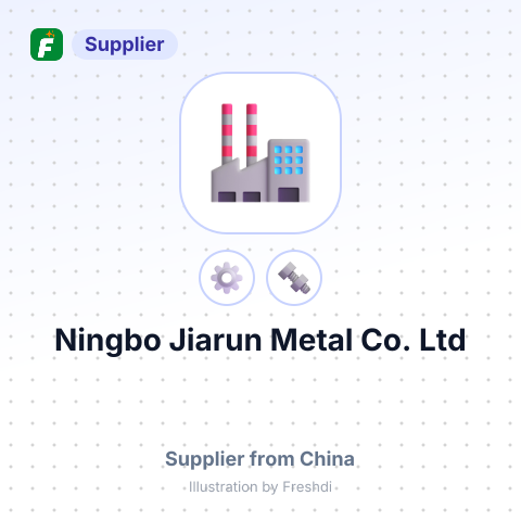 Ningbo Jiarun Metal Co., Ltd – summary card, no photo uploaded yet