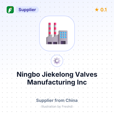 Ningbo Jiekelong Valves Manufacturing Inc – summary card, no photo uploaded yet