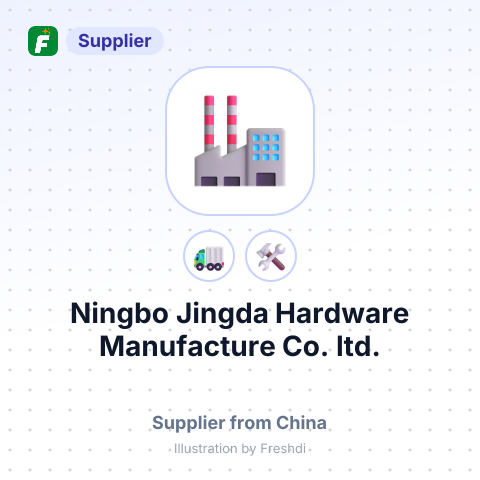 Ningbo Jingda Hardware Manufacture Co.,ltd. – summary card, no photo uploaded yet