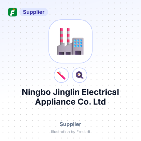 Ningbo Jinglin Electrical Appliance Co. Ltd – summary card, no photo uploaded yet