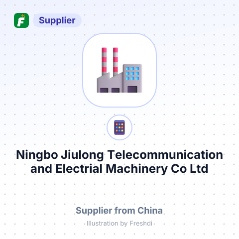 Ningbo Jiulong Telecommunication and Electrial Machinery Co Ltd – summary card, no photo uploaded yet
