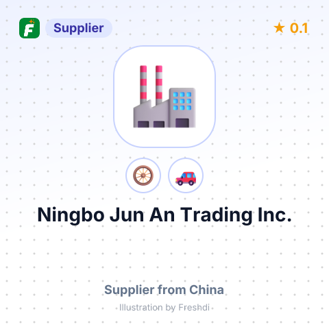 Ningbo Jun An Trading Inc. – summary card, no photo uploaded yet