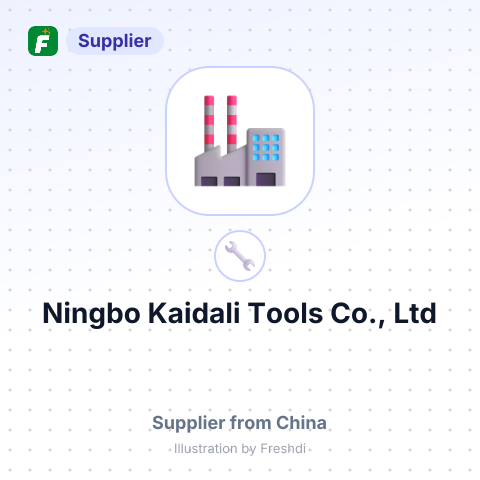 Ningbo Kaidali Tools Co., Ltd – summary card, no photo uploaded yet