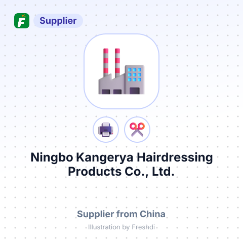 Ningbo Kangerya Hairdressing Products Co., Ltd. – summary card, no photo uploaded yet