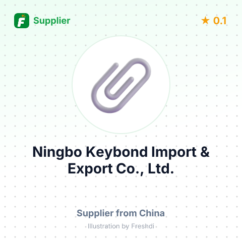Ningbo Keybond Import & Export Co., Ltd. – summary card, no photo uploaded yet