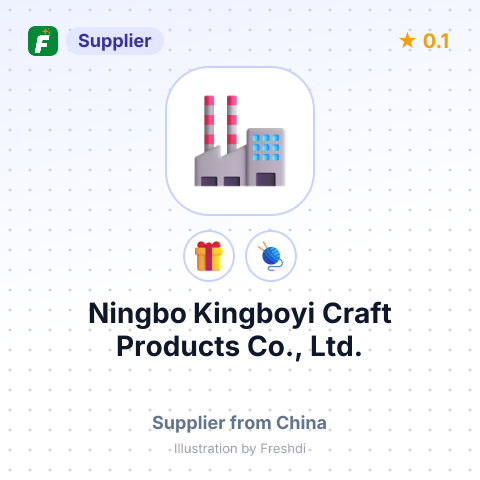 Ningbo Kingboyi Craft Products Co., Ltd. – summary card, no photo uploaded yet