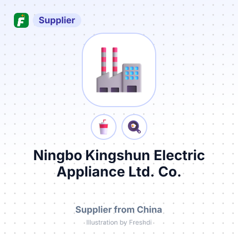 Ningbo Kingshun Electric Appliance Ltd.,Co. – summary card, no photo uploaded yet