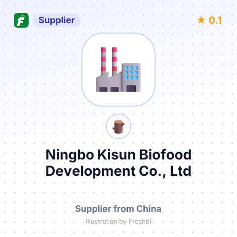 Ningbo Kisun Biofood Development Co., Ltd – summary card, no photo uploaded yet