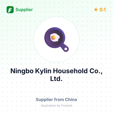 Ningbo Kylin Household Co., Ltd. – summary card, no photo uploaded yet