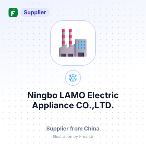 Ningbo LAMO Electric Appliance CO.,LTD. – summary card, no photo uploaded yet