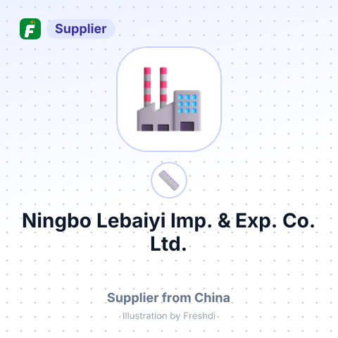 Ningbo Lebaiyi Imp. & Exp. Co., Ltd. – summary card, no photo uploaded yet