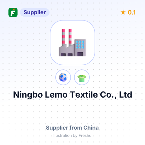 Ningbo Lemo Textile Co., Ltd – summary card, no photo uploaded yet