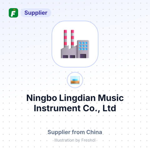 Ningbo Lingdian Music Instrument Co., Ltd – summary card, no photo uploaded yet