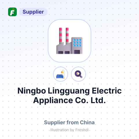 Ningbo Lingguang Electric Appliance Co., Ltd. – summary card, no photo uploaded yet