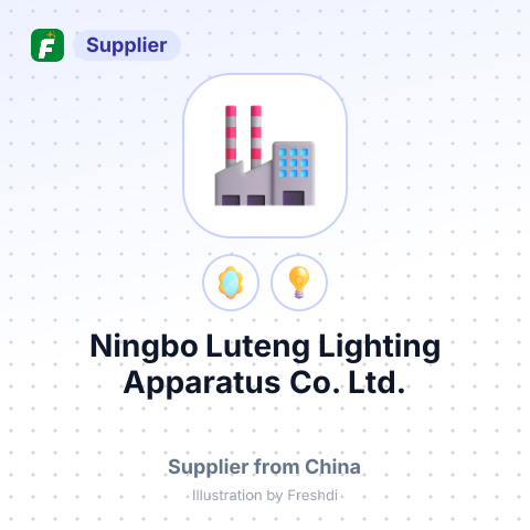 Ningbo Luteng Lighting Apparatus Co., Ltd. – summary card, no photo uploaded yet