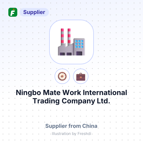 Ningbo Mate Work International Trading Company Ltd. – summary card, no photo uploaded yet