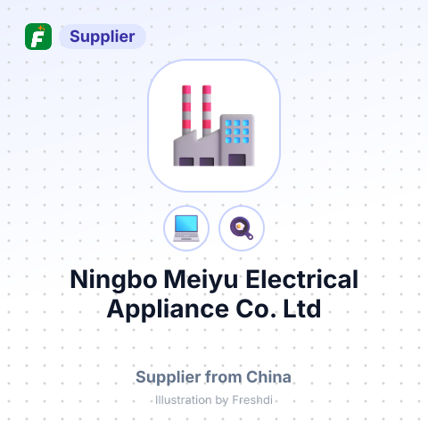 Ningbo Meiyu Electrical Appliance Co.,Ltd – summary card, no photo uploaded yet