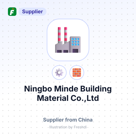 Ningbo Minde Building Material Co.,Ltd – summary card, no photo uploaded yet
