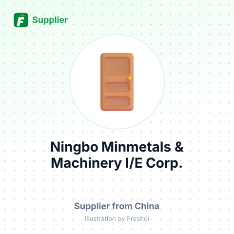 Ningbo Minmetals & Machinery I/E Corp. – summary card, no photo uploaded yet