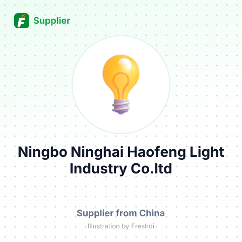 Ningbo Ninghai Haofeng Light Industry Co.ltd – summary card, no photo uploaded yet