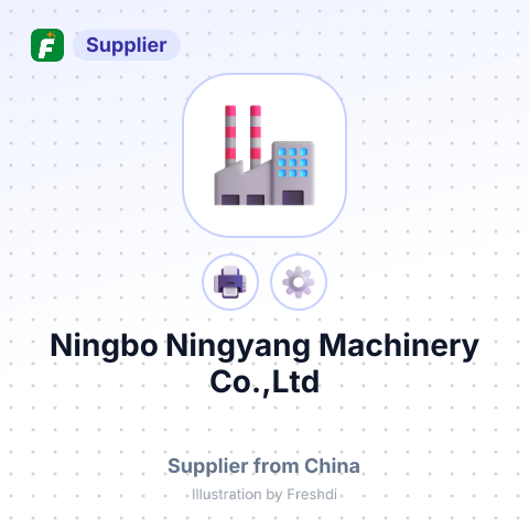 Ningbo Ningyang Machinery Co.,Ltd – summary card, no photo uploaded yet
