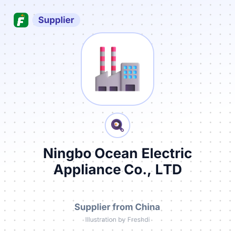 Ningbo Ocean Electric Appliance Co., LTD – summary card, no photo uploaded yet