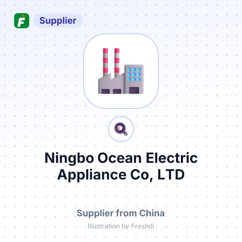 Ningbo Ocean Electric Appliance Co, LTD – summary card, no photo uploaded yet