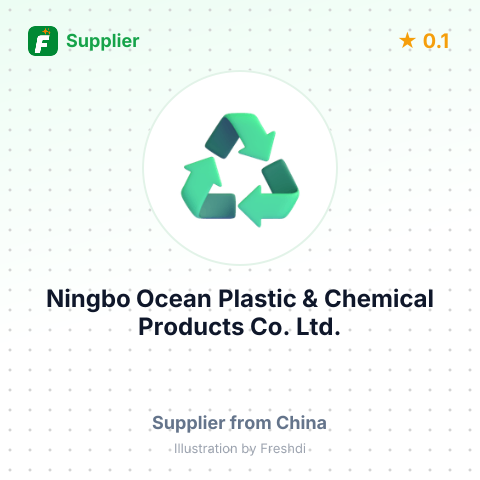 Ningbo Ocean Plastic & Chemical Products Co., Ltd. – summary card, no photo uploaded yet