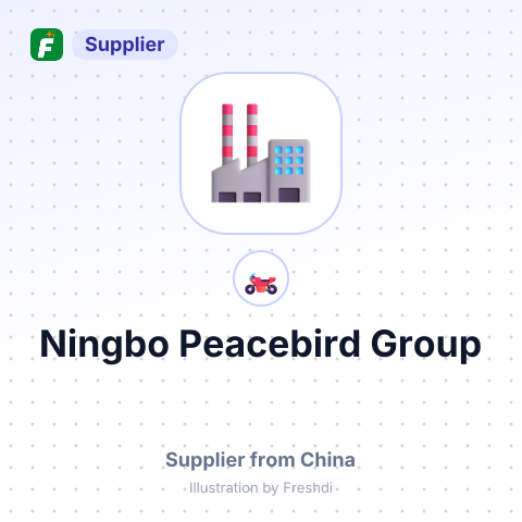 Ningbo Peacebird Group – summary card, no photo uploaded yet