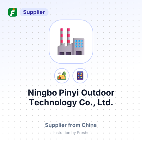 Ningbo Pinyi Outdoor Technology Co., Ltd. – summary card, no photo uploaded yet