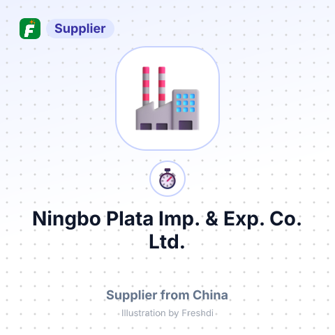 Ningbo Plata Imp. & Exp. Co., Ltd. – summary card, no photo uploaded yet