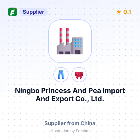 Ningbo Princess And Pea Import And Export Co., Ltd. – summary card, no photo uploaded yet