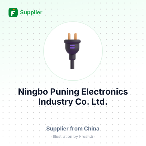 Ningbo Puning Electronics Industry Co., Ltd. – summary card, no photo uploaded yet