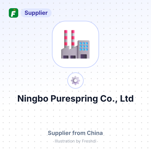 Ningbo Purespring Co., Ltd – summary card, no photo uploaded yet