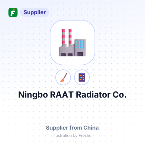 Ningbo RAAT Radiator Co. – summary card, no photo uploaded yet