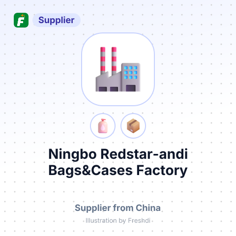 Ningbo Redstar-andi Bags&Cases Factory – summary card, no photo uploaded yet
