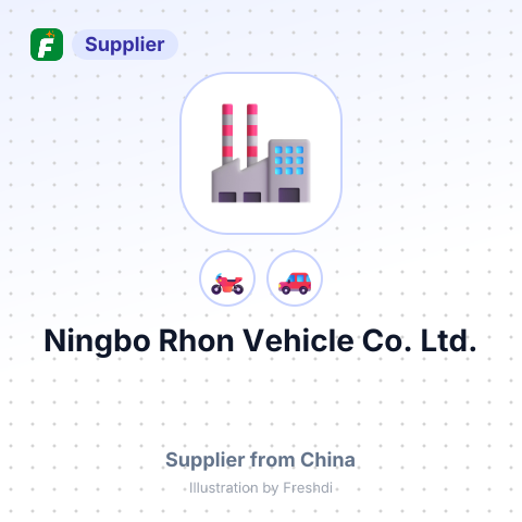 Ningbo Rhon Vehicle Co., Ltd. – summary card, no photo uploaded yet