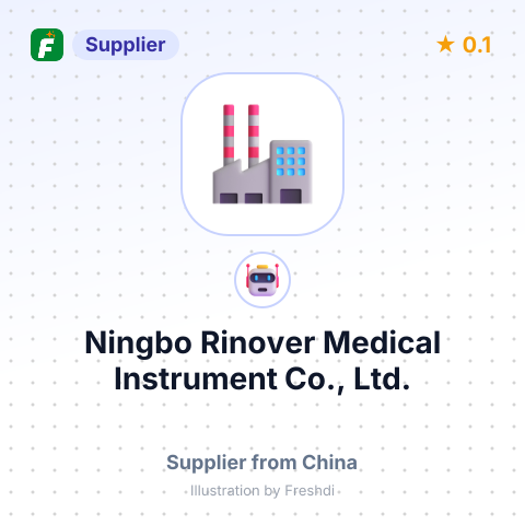 Ningbo Rinover Medical Instrument Co., Ltd. – summary card, no photo uploaded yet