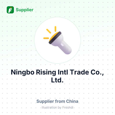 Ningbo Rising Intl Trade Co., Ltd. – summary card, no photo uploaded yet