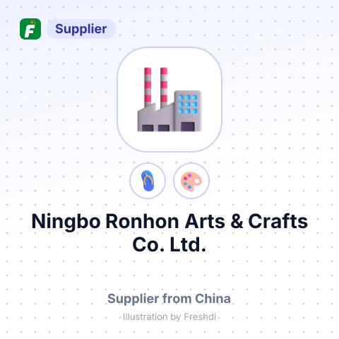 Ningbo Ronhon Arts & Crafts Co., Ltd. – summary card, no photo uploaded yet