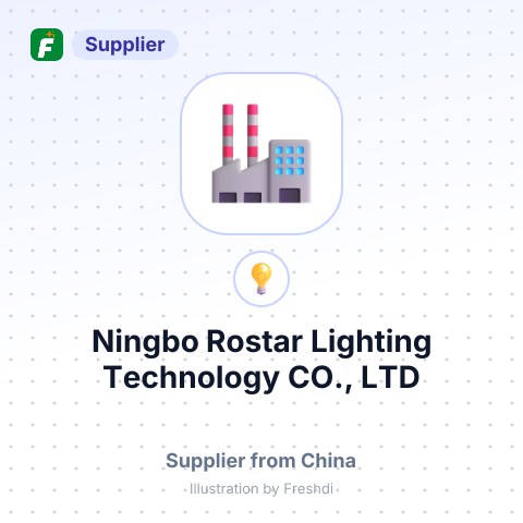 Ningbo Rostar Lighting Technology CO., LTD – summary card, no photo uploaded yet