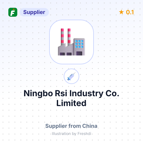 Ningbo Rsi Industry Co., Limited – summary card, no photo uploaded yet