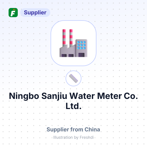 Ningbo Sanjiu Water Meter Co., Ltd. – summary card, no photo uploaded yet