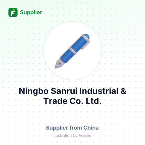 Ningbo Sanrui Industrial & Trade Co.,Ltd. – summary card, no photo uploaded yet