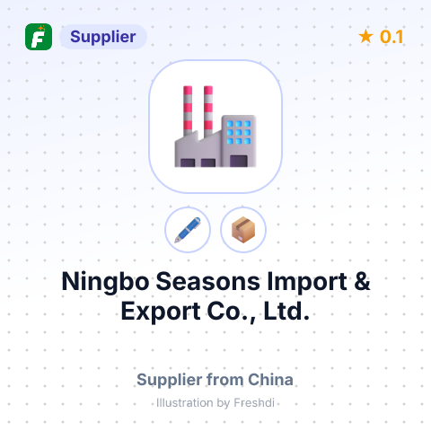 Ningbo Seasons Import & Export Co., Ltd. – summary card, no photo uploaded yet