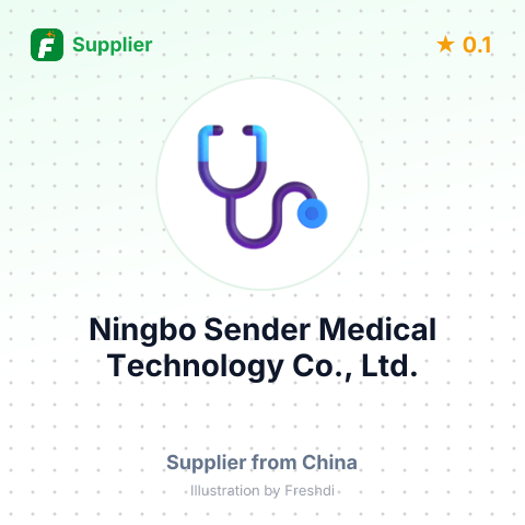 Ningbo Sender Medical Technology Co., Ltd. – summary card, no photo uploaded yet