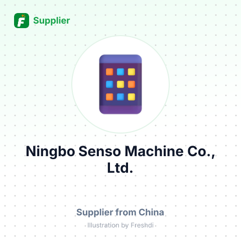 Ningbo Senso Machine Co., Ltd. – summary card, no photo uploaded yet