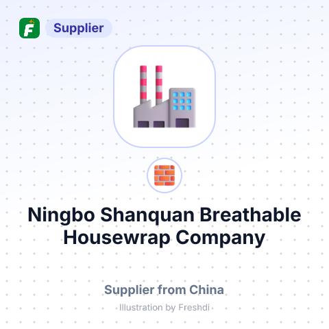 Ningbo Shanquan Breathable Housewrap Company – summary card, no photo uploaded yet